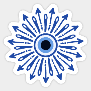 Evil Eye Nazar Sticker